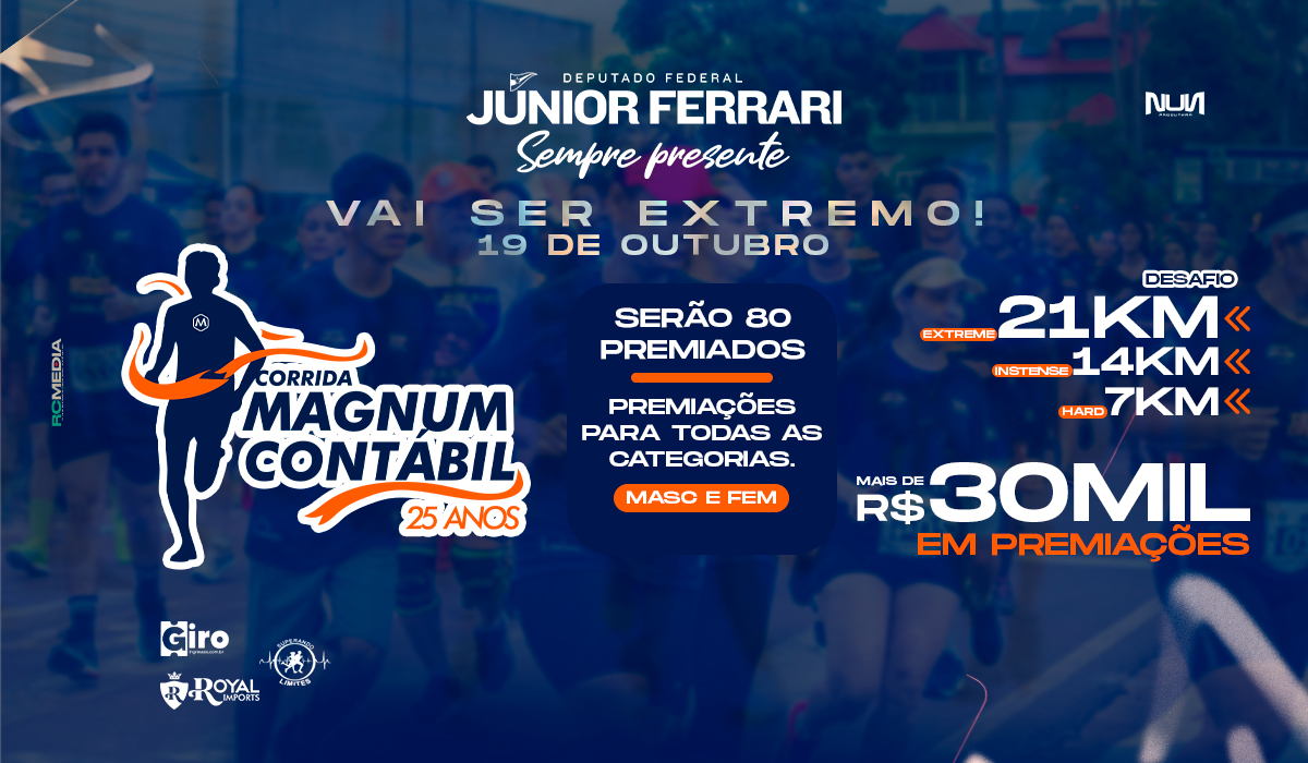 CORRIDA MAGNUM CONTABIL 25 ANOS