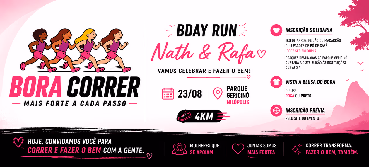BDAY RUN - Nathy & Rafa 
