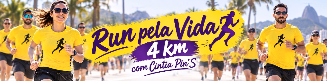 Cintia Pin'S 4km - Run pela Vida