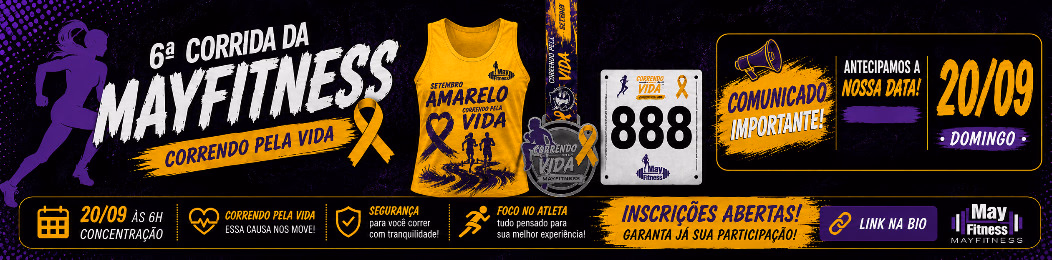Correndo pela Vida - MayFitness