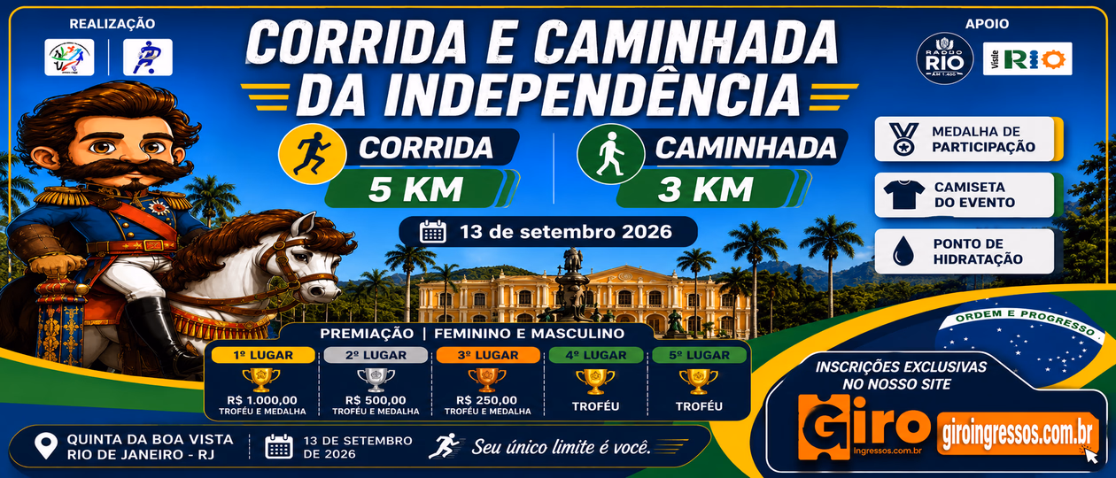 CORRIDA DA INDEPENDÊNCIA 5K