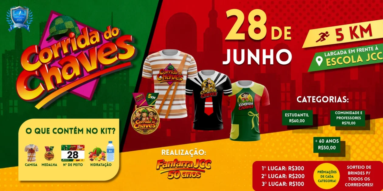 Corrida do Chaves - Escola JCC