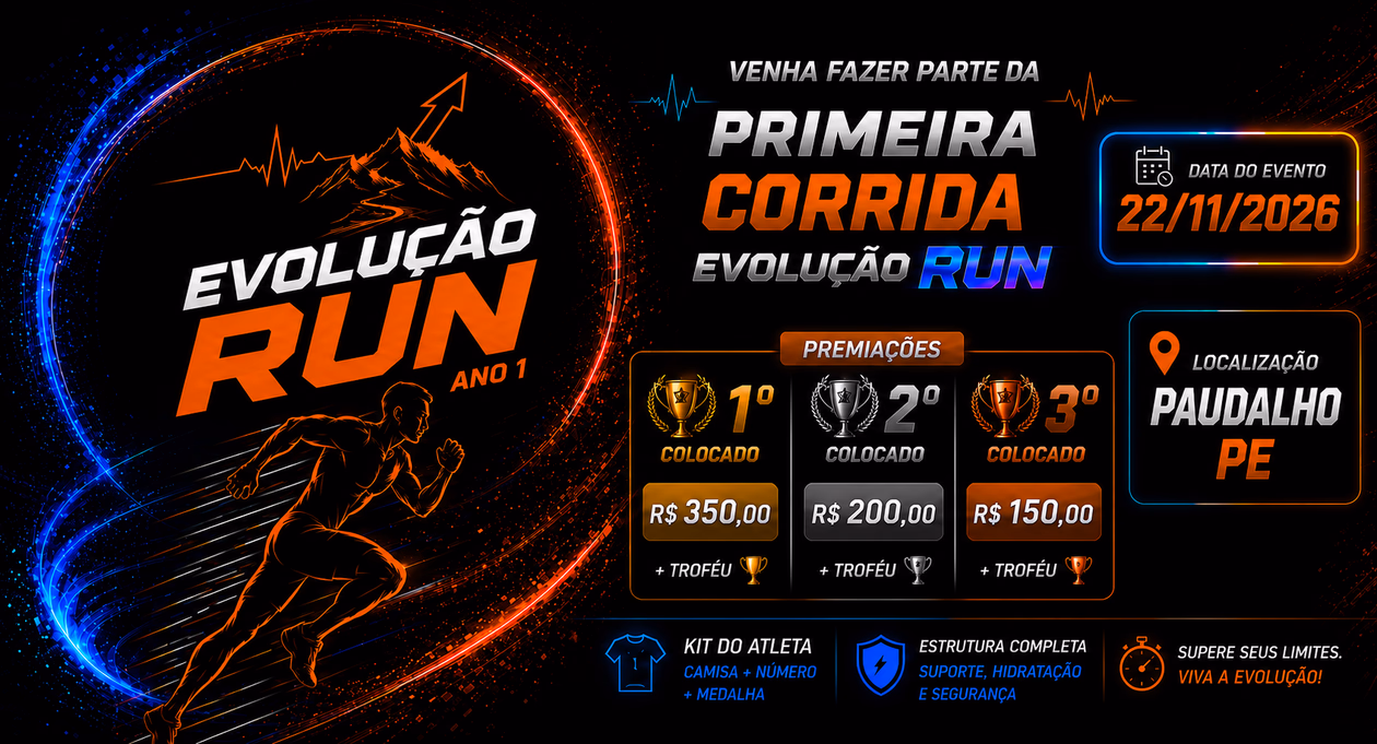 CORRIDA EVOLUÇÃO RUN 