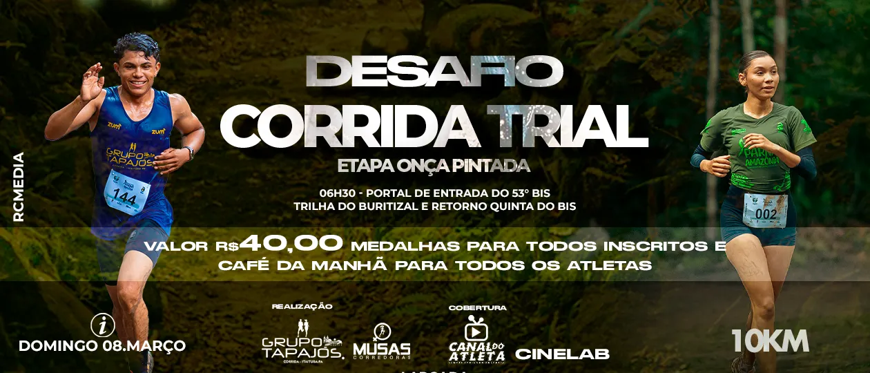 Desafio Corrida Trial - Etapa Onça Pintada