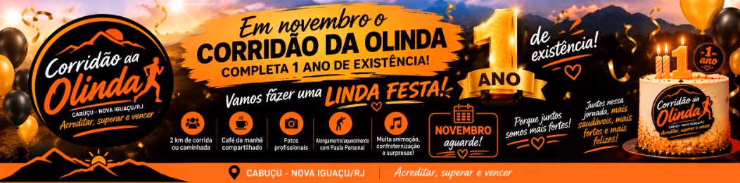 Primeiro Aniversário Corridão da Olinda