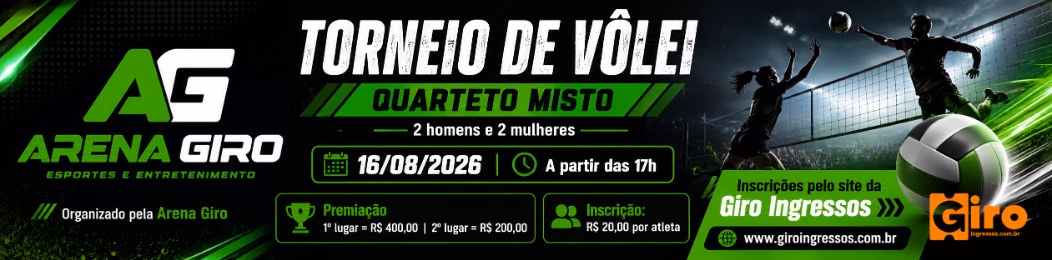 Torneio de Vôlei - Quarteto Misto
