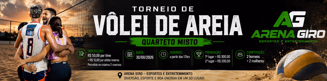 Torneio de Vôlei - Quarteto Misto
