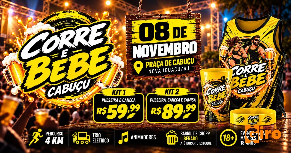 Cartaz de Corre e Bebe